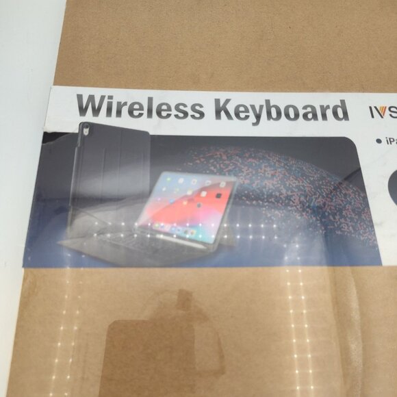 IVSO iPad Pro 12.9 2018 Gray Wireless Bluetooth Keyboard Case Stand - Picture 4 of 8